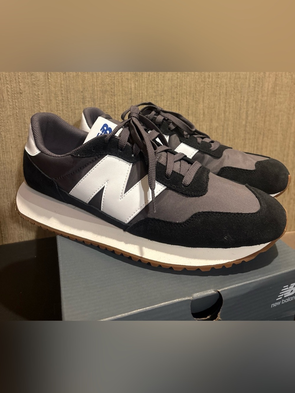 New Balance 237 V1 'Black Magnet' Casual Shoe / MS237GA / Men's Size 12 NEW